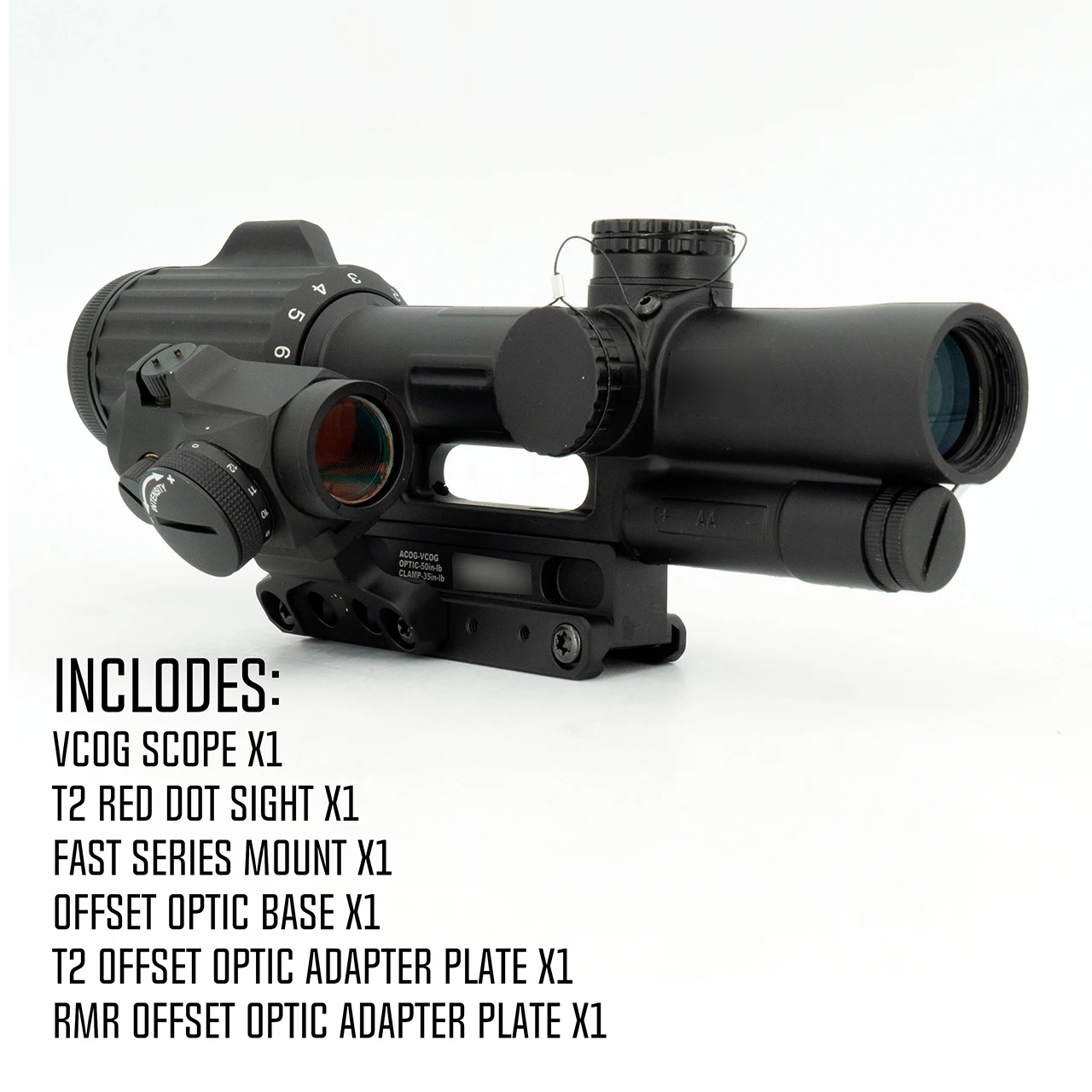 VCOG 1-6x24 30mm Tube Rifle Scope Tactical Airsoft Riflescope FFP LPVO Red Segmented Circle .308 / 175 Grain / Crosshair - Image 8