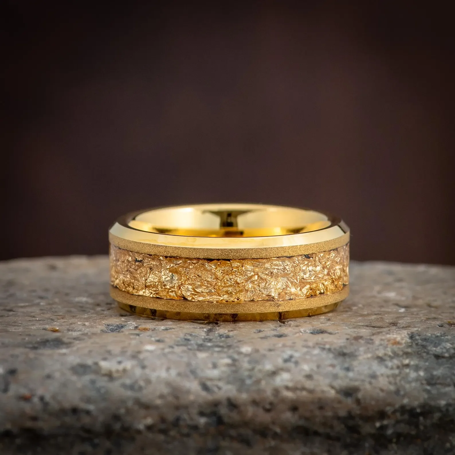 JEWELRY Engraved Personalized Tungsten Carbide Rings For Men Women Wedding Band Sandblasted New Design Jewelry Inlay Leaf - Image 4