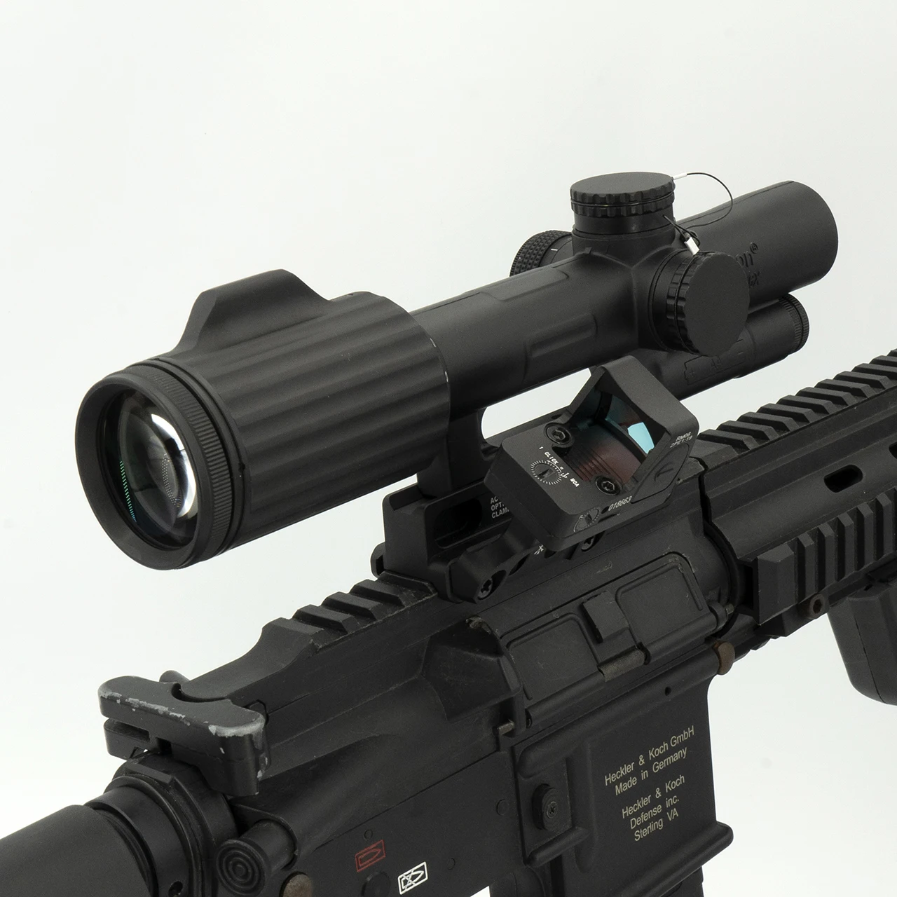 VCOG 1-6x24 30mm Tube Rifle Scope Tactical Airsoft Riflescope FFP LPVO Red Segmented Circle .308 / 175 Grain / Crosshair - Image 3