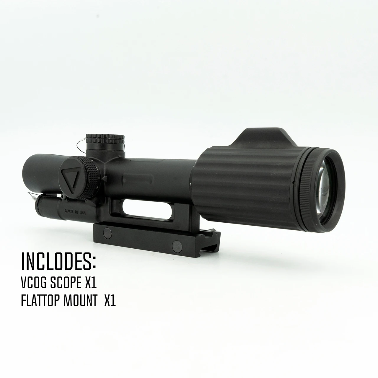 VCOG 1-6x24 30mm Tube Rifle Scope Tactical Airsoft Riflescope FFP LPVO Red Segmented Circle .308 / 175 Grain / Crosshair - Image 7