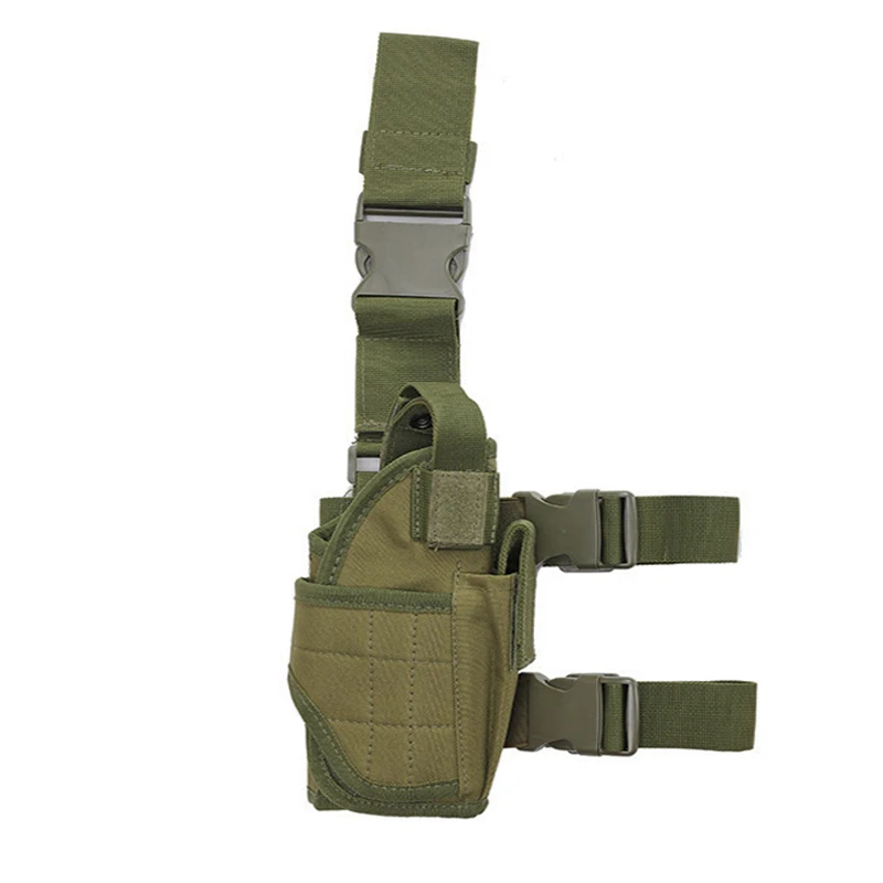 Tactical Accessories Nylon Holster Hunting Airsoft Pistol Gun Drop Leg Holster Pouch Adjustable Belt Holster For Universal Gun - Image 5
