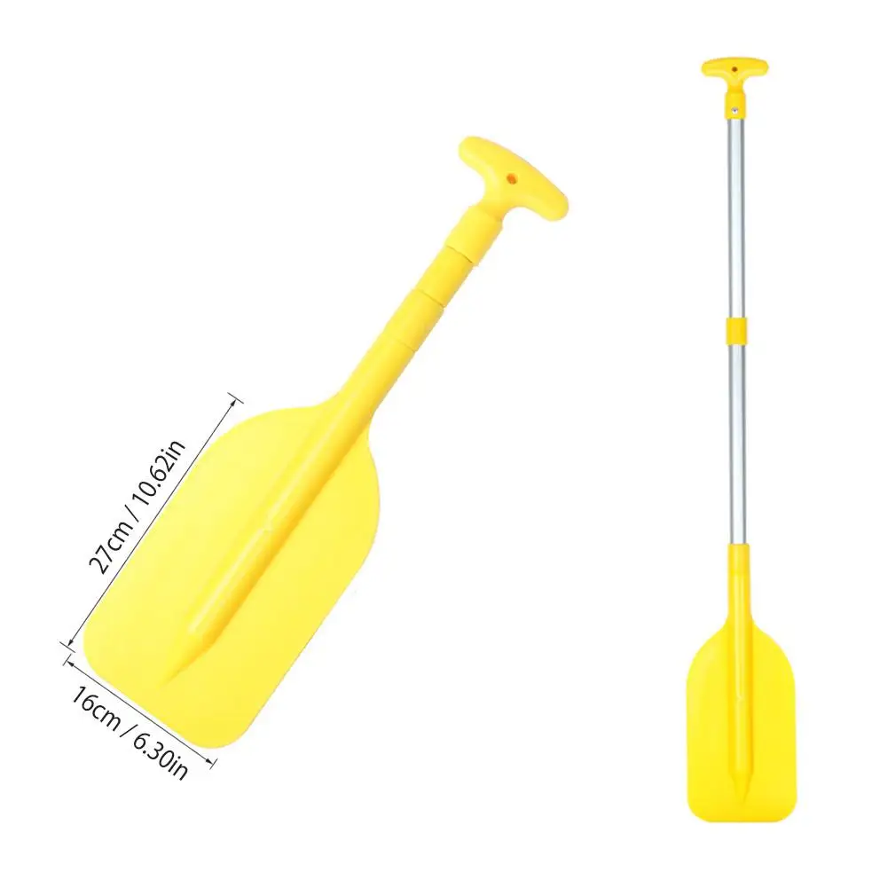 Outdoor Water Sports Aluminum Alloy Oar Telescopic Portable Oar 54-106cm Telescoping Paddle Kayaks Boating Paddle Water Sports - Image 5