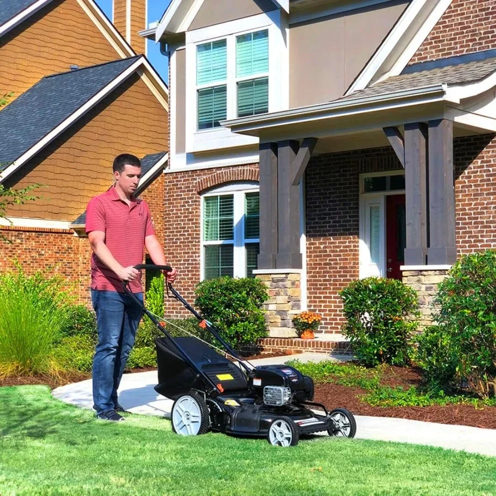 Self-Propelled Lawn Mower, Powerful Briggs & Stratton 150cc Engine, 22” Made in America. Steel Deck, 3-in-1 - Image 2