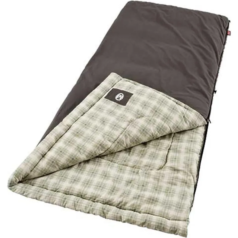Coleman Heritage Big & Tall Cold-Weather Sleeping Bag, 10°F Camping Sleeping Bag for Adults, Comfortable - Image 3