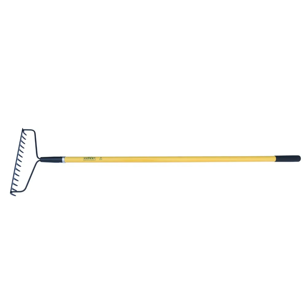 Fiberglass 14 Tine Bow Rake with Vinyl End Grip