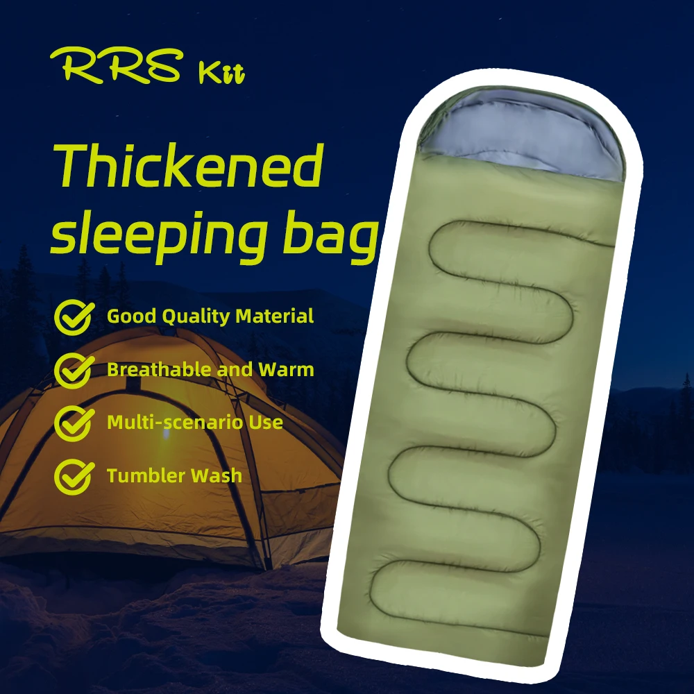 3.0KG Outdoor Cotton Sleeping Bag Cold Waterproof Warm -15 ℃ -25 ℃ Thicker and Wider Oversized Sleeping Bag