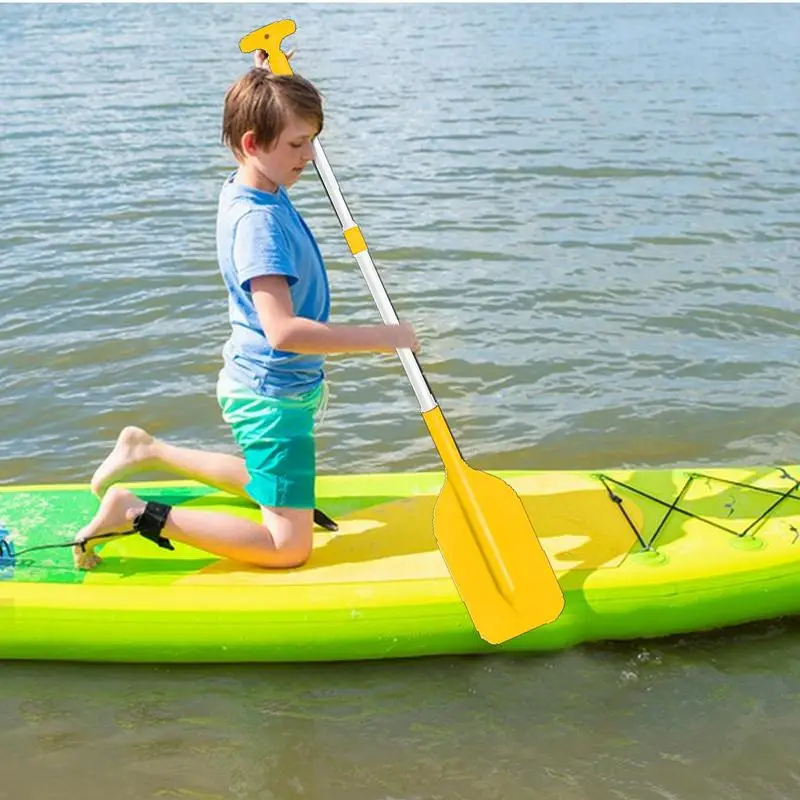 Kids Telescoping Paddle Canoe Paddle for Boat Water Sports Safety Accessories with Anti-Slip Grip for Rowing Kayaking Students - Image 4