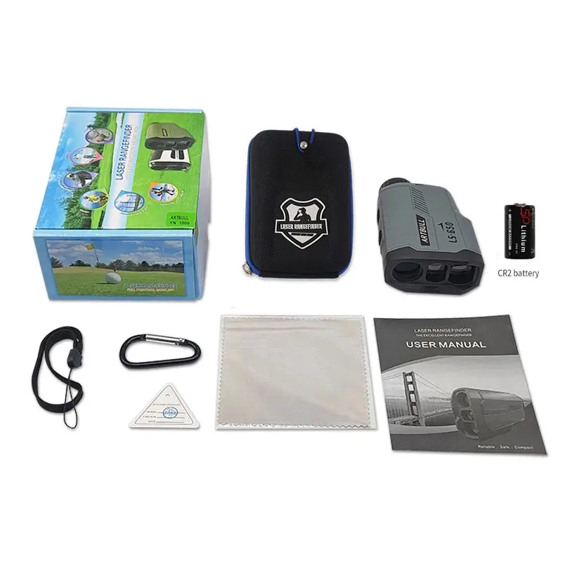 Laser Rangefinder Hunting Outdoor 650m Golf Rangefinder with Flag-Lock Slope Adjusted Distance Meter - Image 6
