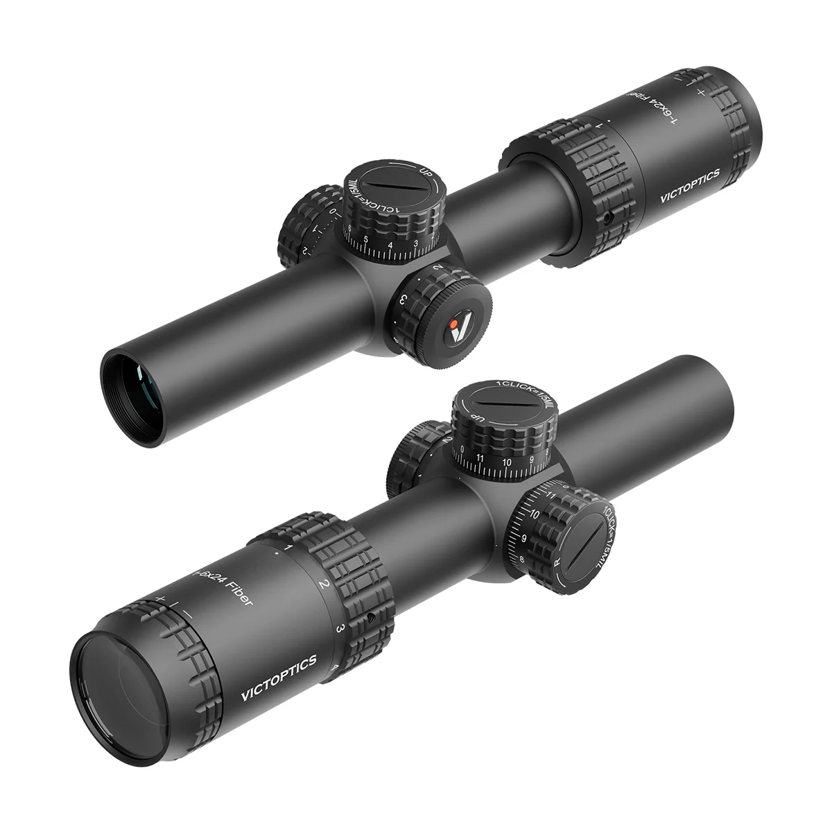 VictOptics S6 1-6x24i LPVO SFP Rifle Scope Fiber Reticle With Ultra Bright Dot Turret Lock Features For AR series - Image 3