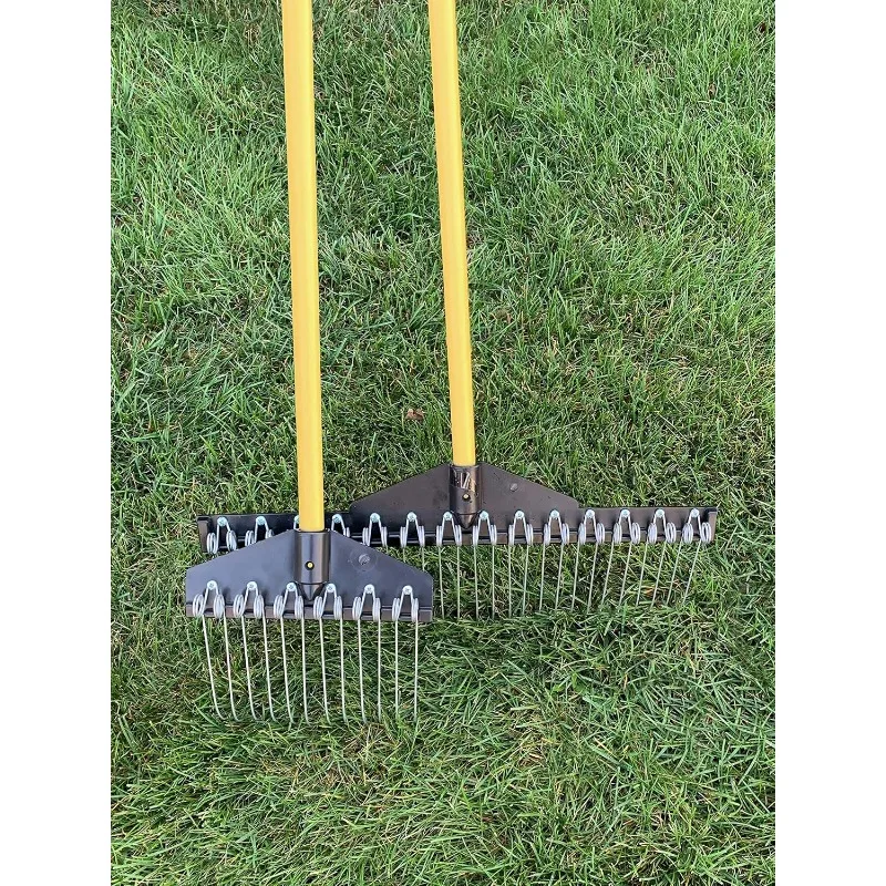 Garden Landscape Rake – 9” & 21" Head Garden Debris Rakes Combo | Elevate Your Outdoor Spaces with Precision and Efficiency - Image 6