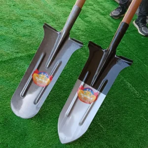 Manganese Steel Agricultural Shovel – Versatile Gardening Tool for Digging, Transplanting, Trenching, and Planting