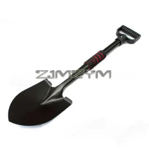 Carbon Steel Shovel Multifunctional Off-Road Climbing Tool Outdoor Sports Equipment Vehicle Rescue Shovel Non-slip Handle Tools