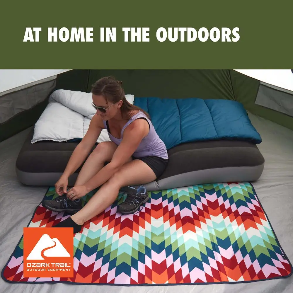 (2 pack 35-Degree Cool Weather Rectangular Sleeping Bag Blue 33"x77 - Image 4