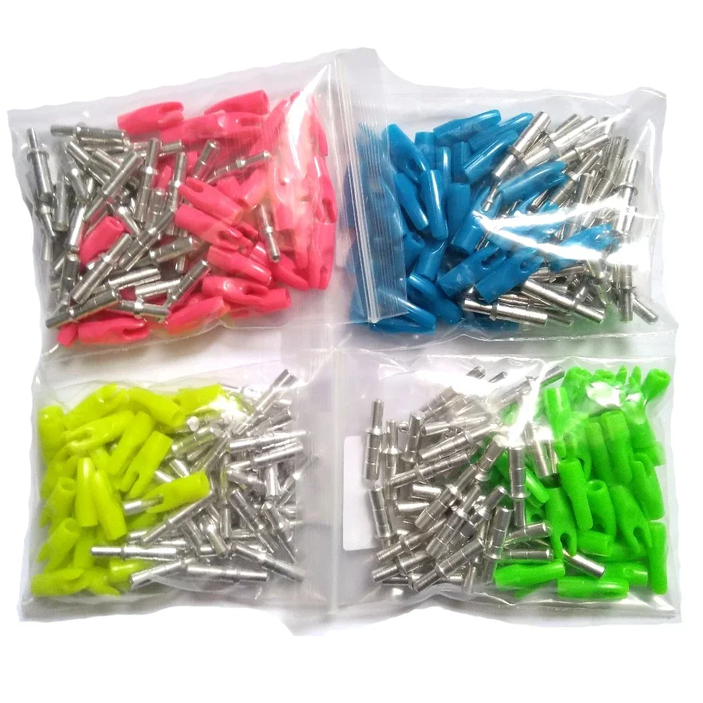 12pcs Archery Arrow Pin Nocks ID3.2/4.2/6.2MM Carbon Arrow Shaft Compound Recurve Bow Hunting Shooting - Image 5