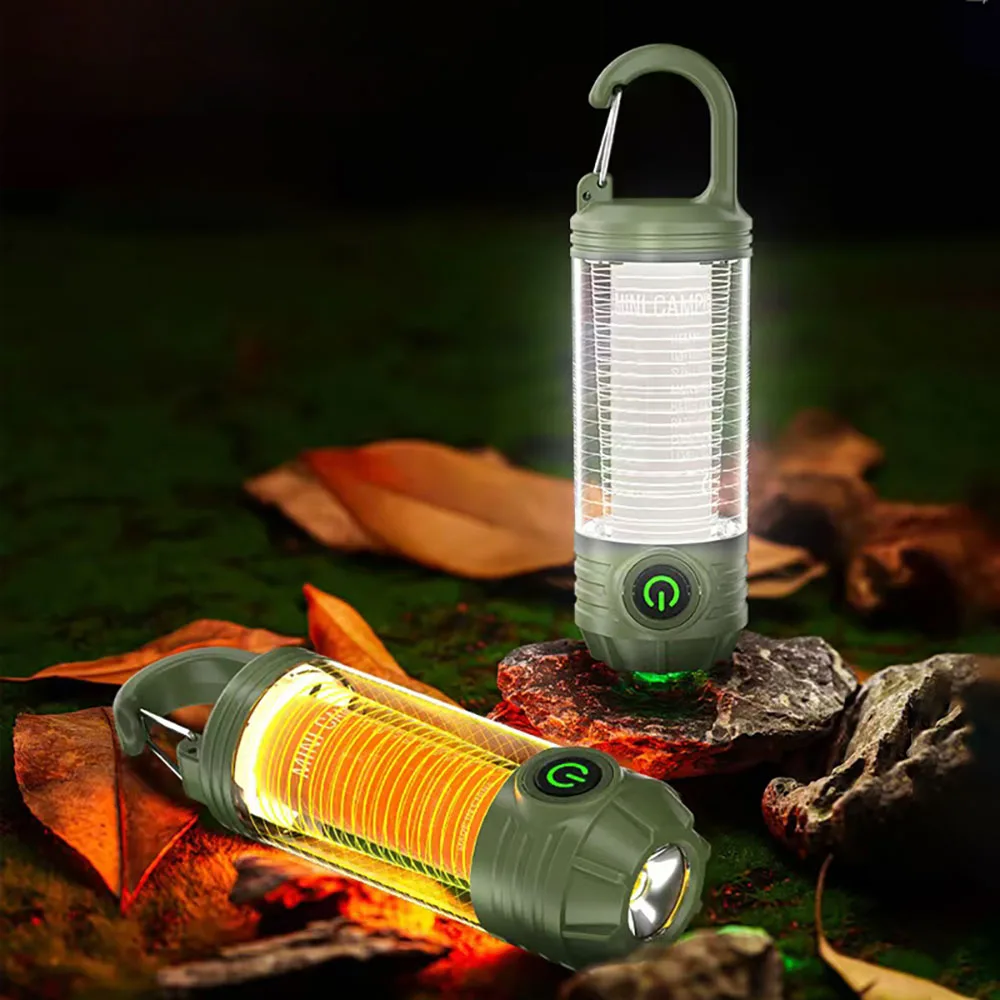 Multi Functional Outdoor LED Camping Light Night Riding Light Rechargeable Handheld Night Light Waterproof Travel Light - Image 2