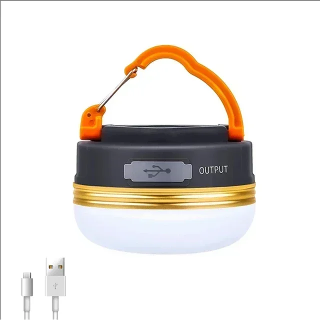 Rechargeable LED Camping Lantern With folding LED floodlight Portable Tent Light With 3 Light Modes For Camping, Hiking, Fishing - Image 8