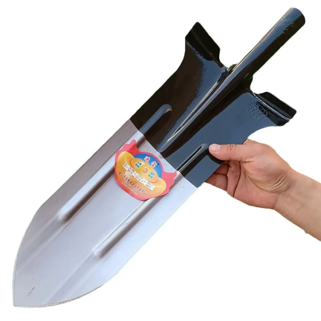Manganese Steel Agricultural Shovel – Versatile Gardening Tool for Digging, Transplanting, Trenching, and Planting - Image 4