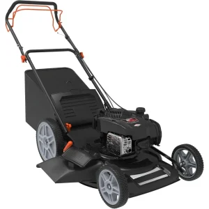 Self-Propelled Lawn Mower, Powerful Briggs & Stratton 150cc Engine, 22” Made in America. Steel Deck, 3-in-1