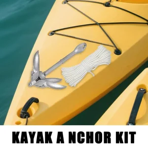 Kayak Anchoring System Boat Anchoring System Kit Heavy-Duty Retrievable Quick-Release Boat Accessories For Fishing Kayaking
