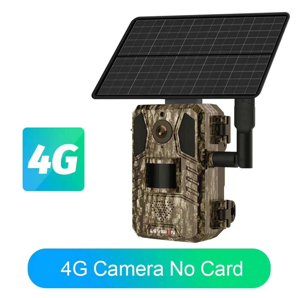 LS VISION Trail Camera 4G Wireless 2K Solar Powered Hunting Cameras Night Vision 4mp Waterproof Wild Cam For Wildlife Monitoring - Image 10
