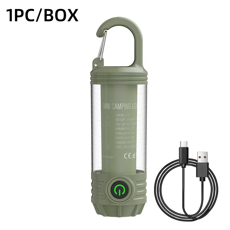 Multi Functional Outdoor LED Camping Light Night Riding Light Rechargeable Handheld Night Light Waterproof Travel Light - Image 7