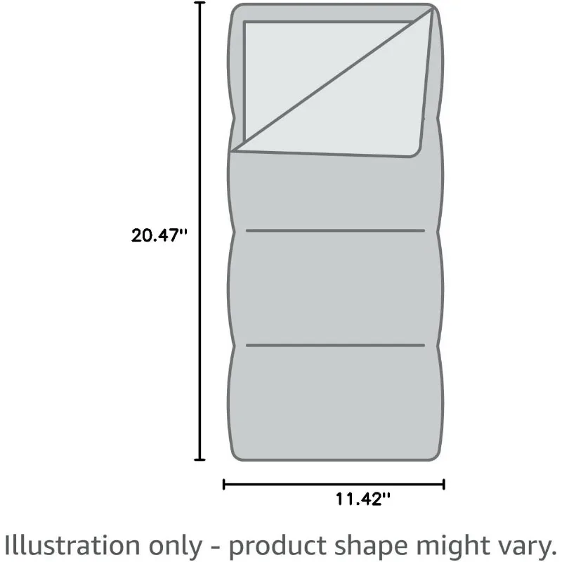 Coleman Heritage Big & Tall Cold-Weather Sleeping Bag, 10°F Camping Sleeping Bag for Adults, Comfortable - Image 4