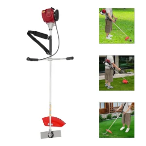 Weed Wacker 4-Stroke 35.8CC Gas-Powered Weed Eater Brush Cutter Lawn Edger Grass Trimmer Tools for Garden Yard Park