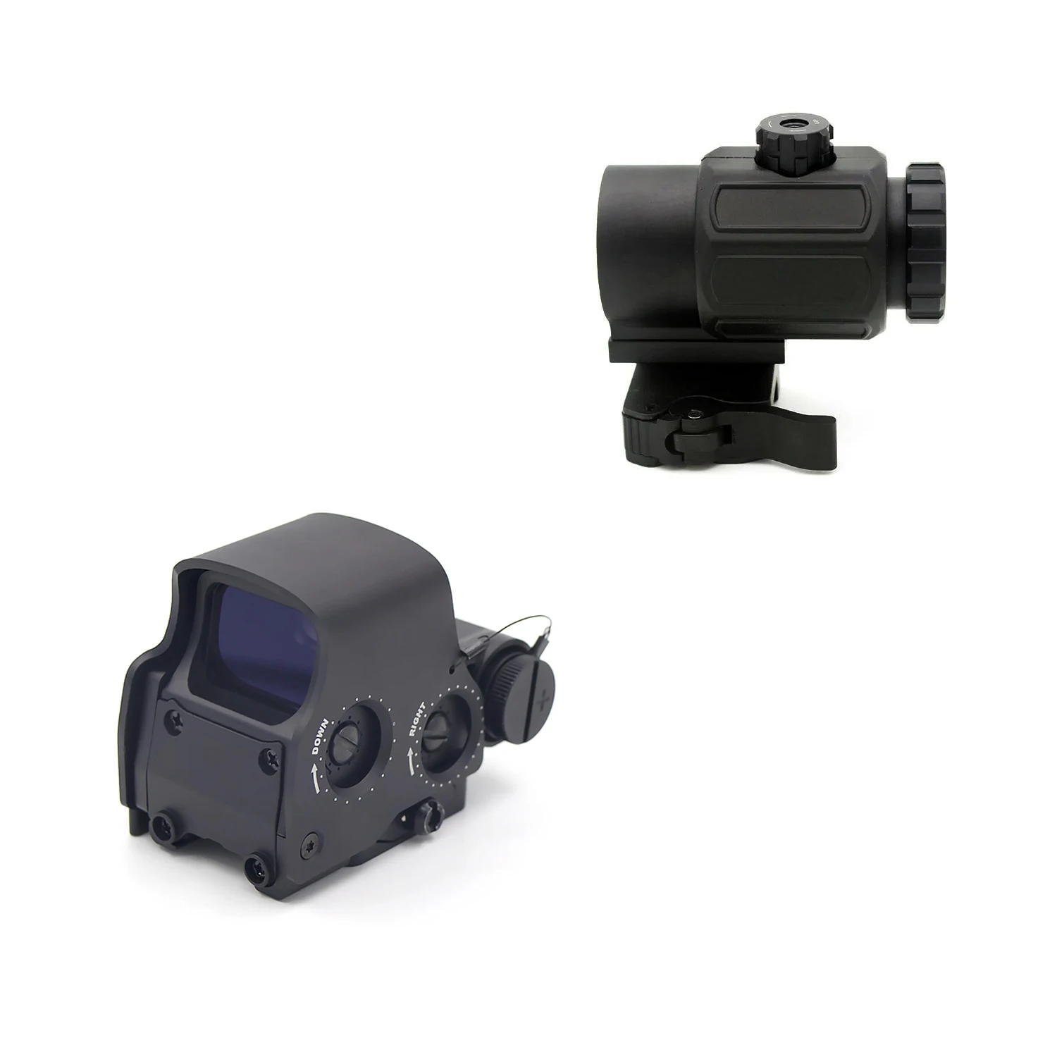 Tactical High Quality 558 G33 G43 Holographic 3x Red Dot Sight Hunting Gear W/20mm Rail Mount & QD Lever Optical Sight Magnifier - Image 10