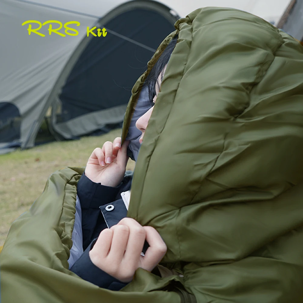 3.0KG Outdoor Cotton Sleeping Bag Cold Waterproof Warm -15 ℃ -25 ℃ Thicker and Wider Oversized Sleeping Bag - Image 4