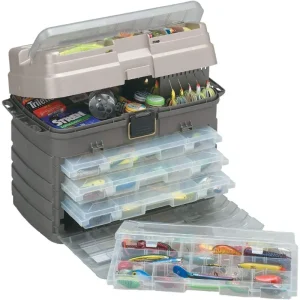 Plano StowAway Tackle System, Includes Four removable organization storage boxes, Premium Tackle Storage