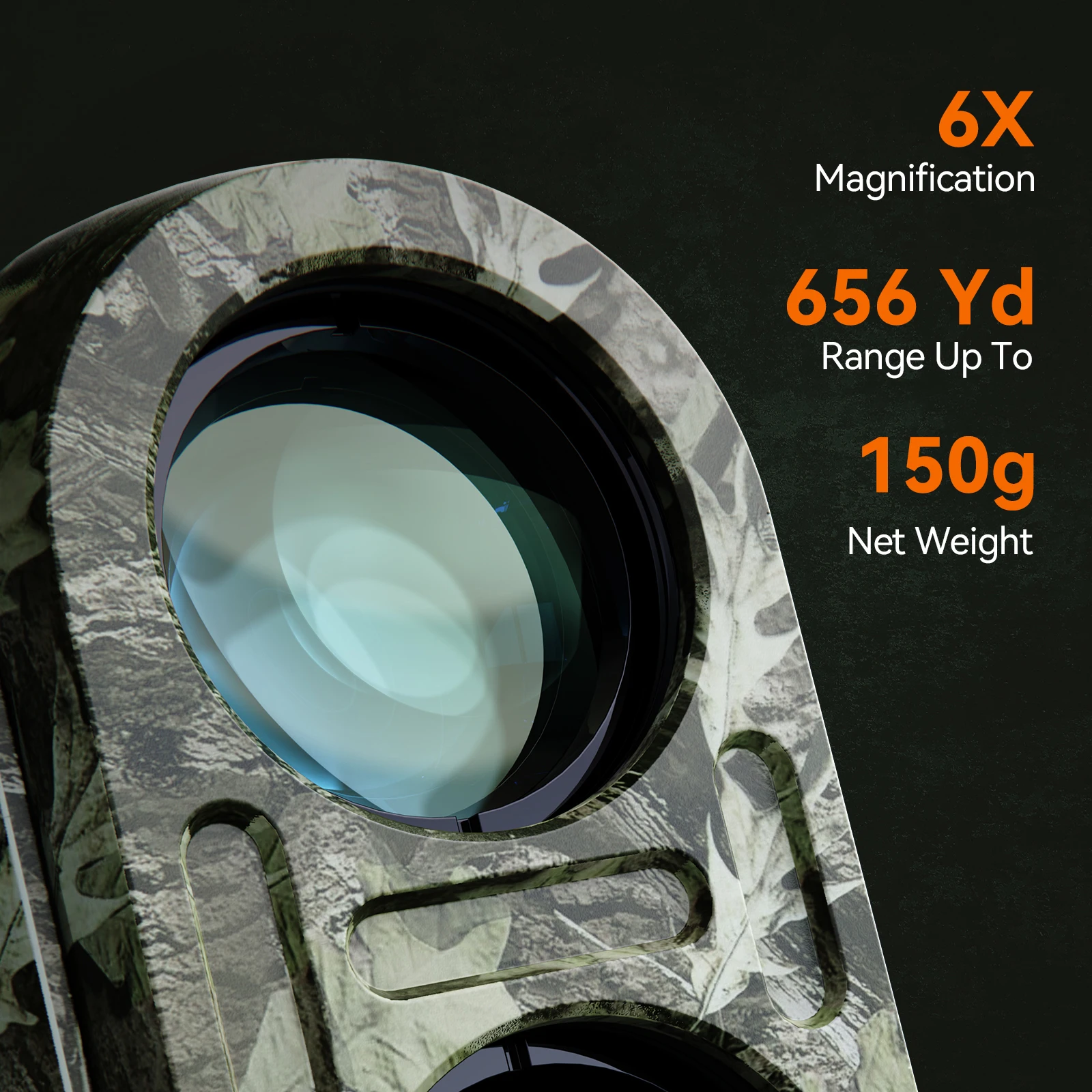 MiLESEEY Range finder 7° Big Field 656Yd laser rangefinder for hunting, with Rain and Fog Ranging Mode, BOW Mode, Auto Height - Image 5