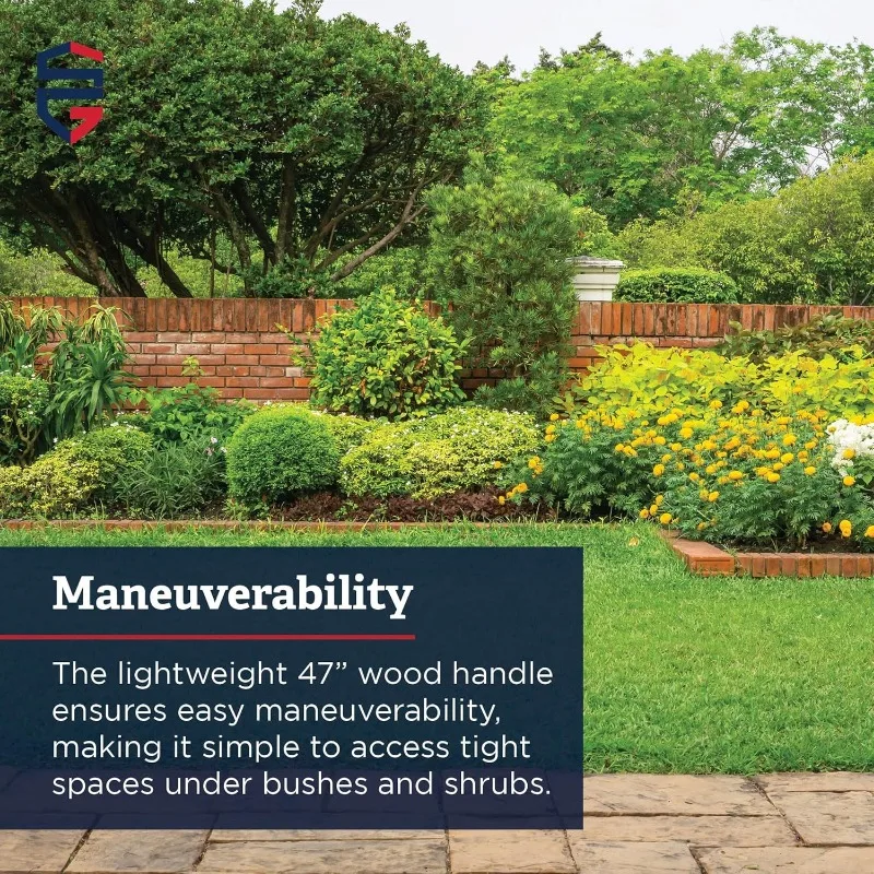 Garden Landscape Rake – 9” & 21" Head Garden Debris Rakes Combo | Elevate Your Outdoor Spaces with Precision and Efficiency - Image 4