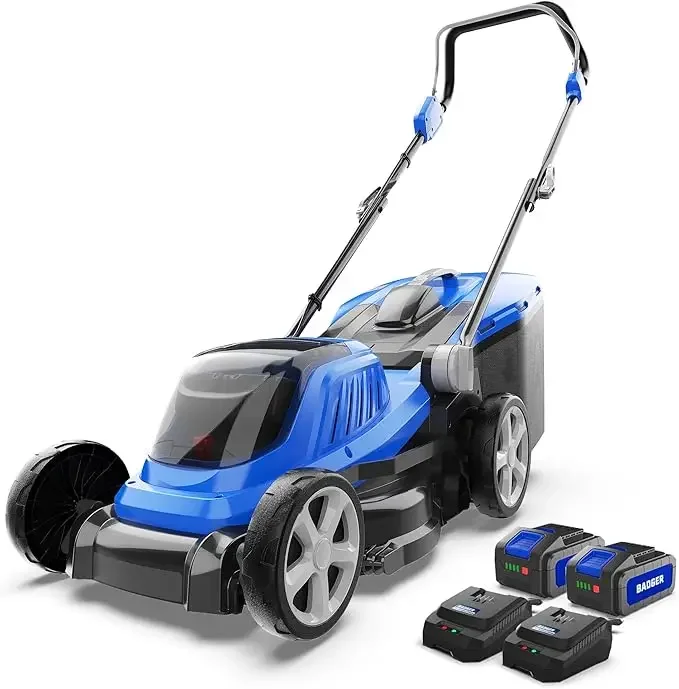 40V Brushless 21 Inch Cordless Self-propelled Lawn Mower, Height Adjustable Electric Lawn Mower, Comes with Battery and Charger - Image 9