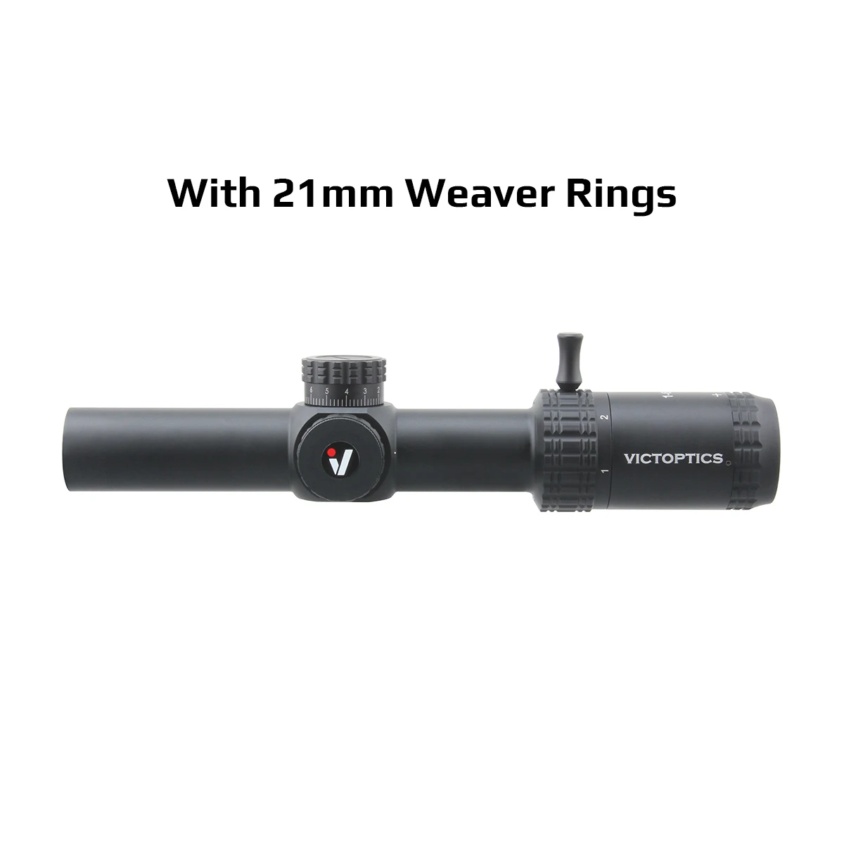 VictOptics S6 1-6x24i LPVO SFP Rifle Scope Fiber Reticle With Ultra Bright Dot Turret Lock Features For AR series - Image 11
