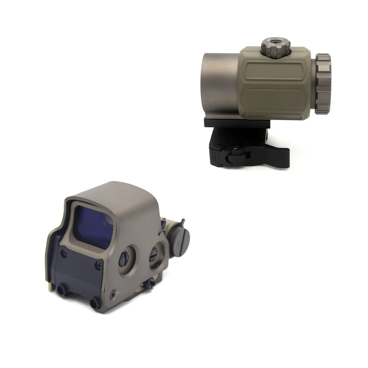 Tactical High Quality 558 G33 G43 Holographic 3x Red Dot Sight Hunting Gear W/20mm Rail Mount & QD Lever Optical Sight Magnifier - Image 7