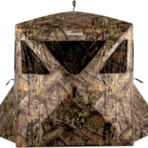 USA Pop-Up Ground Blind, Premium Hunting Blind Single Hook Windows Open/close Silently and Quickly for Maximum Stealth