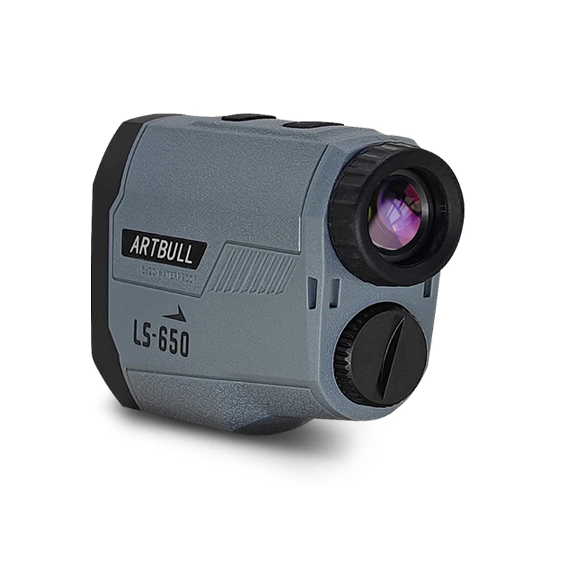 Laser Rangefinder Hunting Outdoor 650m Golf Rangefinder with Flag-Lock Slope Adjusted Distance Meter
