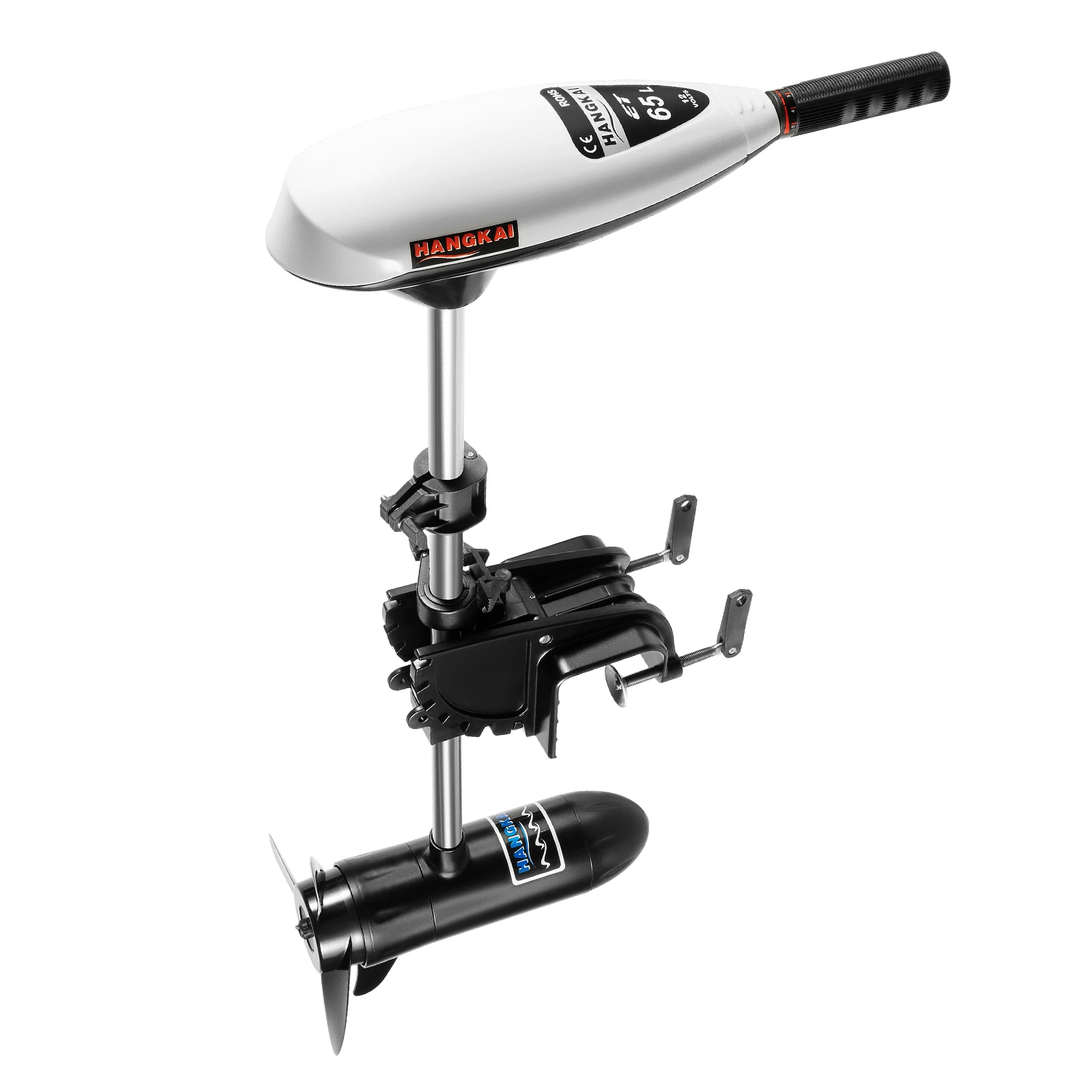 660W 12V Electric Outboard Engine 65lb Thrust Trolling Motor Fishing Boat Engine Telescopic Handle Marine Outboard Motor 1420RPM - Image 3
