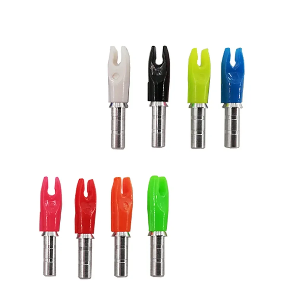 12pcs Archery Arrow Pin Nocks ID3.2/4.2/6.2MM Carbon Arrow Shaft Compound Recurve Bow Hunting Shooting - Image 2