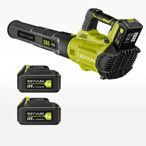 3 Speed High Power 3500W 4.0Ah Electric Snow Leaf Blower Portable Blowing Machine Power Air Blower