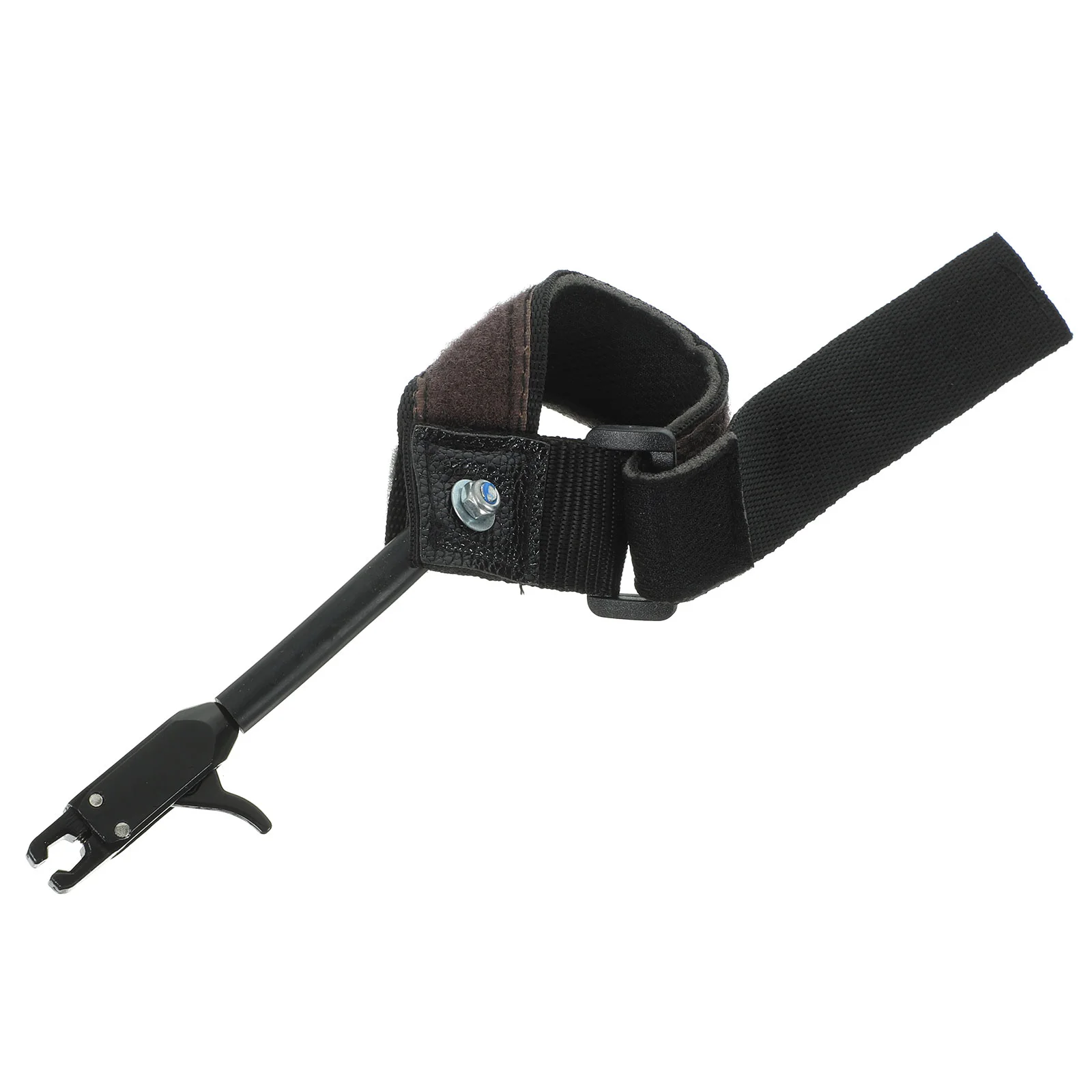 Arrow Trigger Wristband Compound Bow Archery Release Caliper Black Recurve Strap - Image 3
