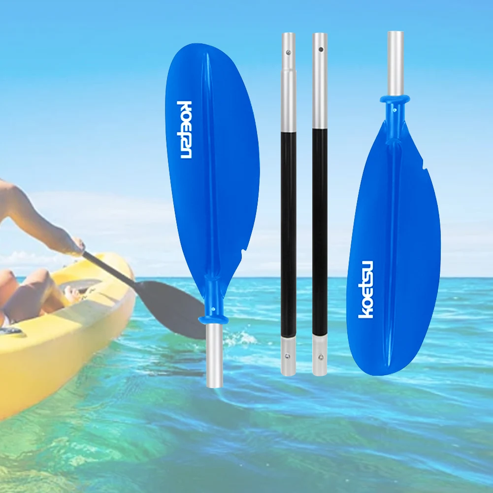 4-Piece Two Way Paddle Adjustable Floating Kayak Paddle Aluminium Alloy Stand Up Paddleboard Paddles for Canoe Kayaking - Image 3